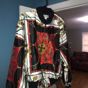 Silkworm  Designer vintage bomber jacket